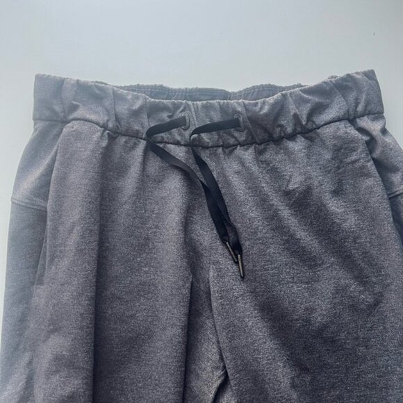Lululemon On The Fly Pant Full Length 31” Heathered Black Size 6 - Picture 4 of 5